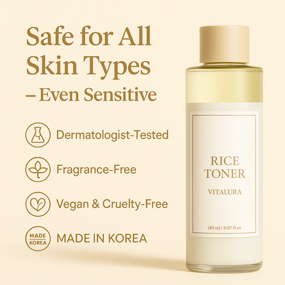 Vitalura Rice Toner Kit