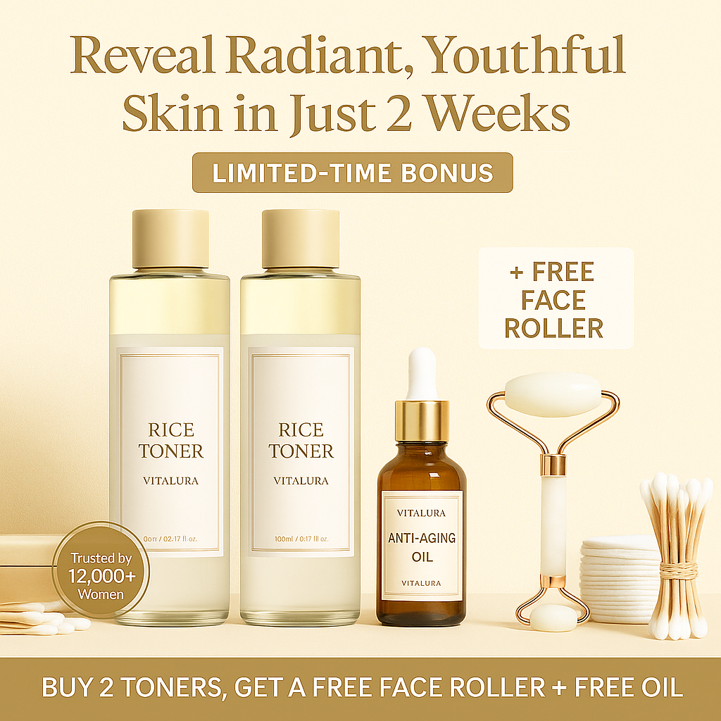 Vitalura Rice Toner Kit