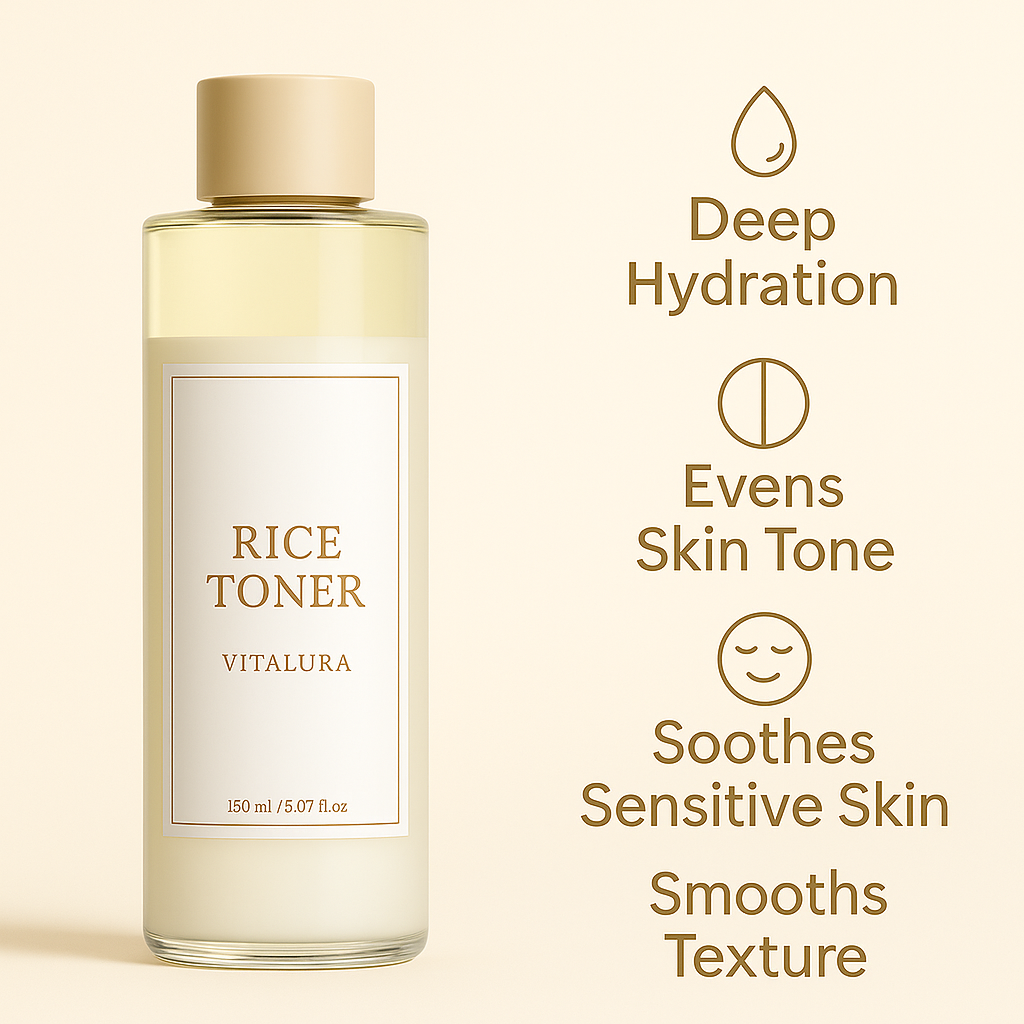 Vitalura Rice Toner Kit